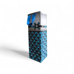 Gift Packaging Red Wine Gift Bag Single Bottle Champagne Drinks Carrier Kraft Paper Bag Universal Flower Paper Bag Giveaways