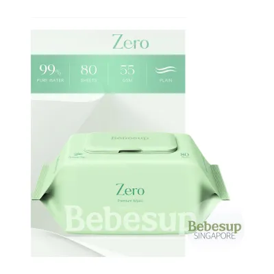BEBESUP Zero Baby Wipes 80s