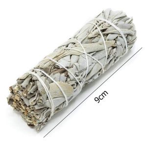 9inch /4inch White Sage Smudge Stick by Provenciana (Natural Incense Organic Aromatherapy Californian)