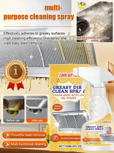 Mild Grease Cleaner Household Kitchen MultiPurpose Cleaning Spray Stovetop Grease Cleaner MultiPurpose Cleaning Spray