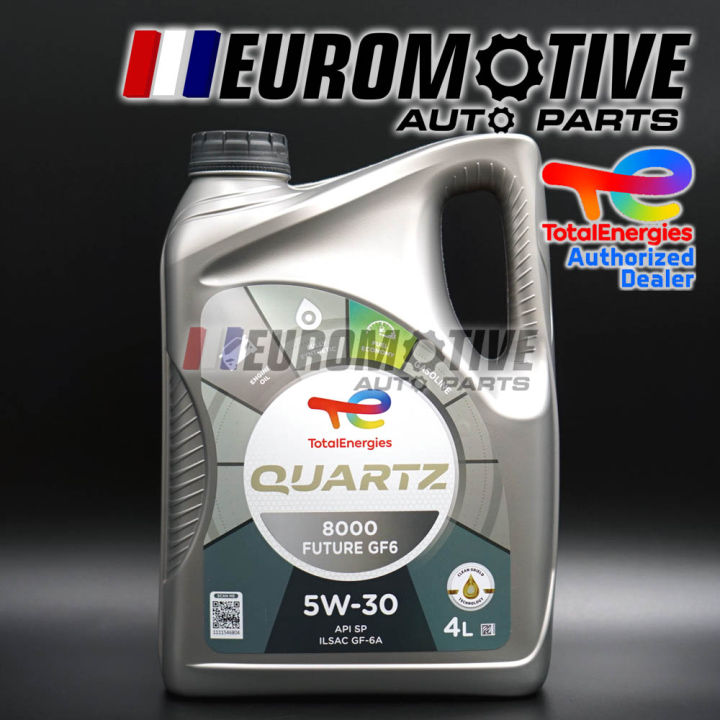 NEW Total Quartz 5W30 (Full-Synth) Engine Oil 4L/4.5L | Lazada