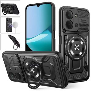For Xiaomi Redmi 15C 5G 173mm Case Magne Ring Armor For Magsafe Wireless Charging Cover For Redmi 15C 15 C Redmy 15C Case