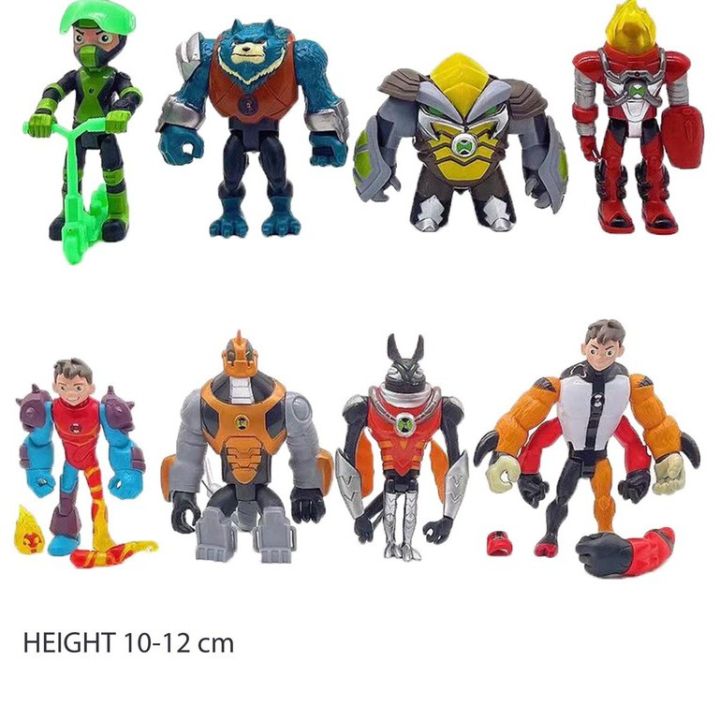 Ben 10 Set Of 8/9 Collectible Action Figure | Lazada PH