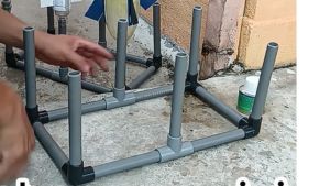 Roket Rack/ Rocket Rack/ Water Rocket Launcher Rack/  Peluncur roket Rack/ Penyimpan Roket yang bagus dan senang