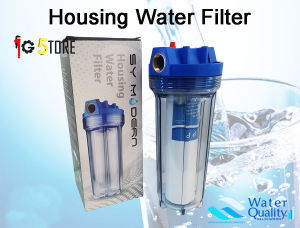 [Ready Stock] 3/4 inch Housing Water Filter In-Line Purify 10 Inch Housing Easy & Convenience Whole Filter Set