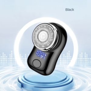 Portable Electric Shaver ipx6 waterproof dry wet double use C type fast charging pocket beard trimmer