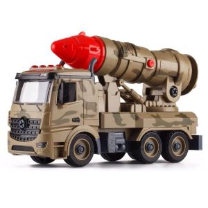 Kids Military Missile Shooting Truck Lori Mainan Tentera Budak Soldier Army Birthday Present Gift New Arrival 2022 Ready Stock Fast Delivery