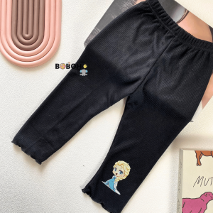 BOBOHO - (LOKAL) LEGGING KRIWIL MOTIF KARAKTER ANAK PEREMPUAN BAHAN RIB TEBAL / CELANA LEGGING POLOS BAYI / LEGGING ANAK PEREMPUAN