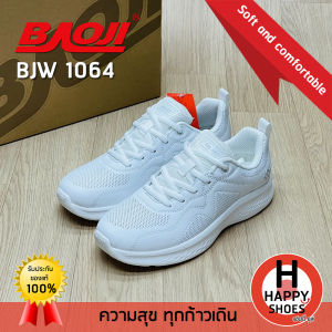 [🥇บาโอจิแท้100%🔢เบอร์37-41🆓ฟรี...ถุงเท้า 1 คู่] BAOJI รองเท้าผ้าใบหญิง รองเท้ากีฬาหญิง รองเท้าวิ่ง รุ่น BJW1064 สวย นุ่มเบา สบายเท้า