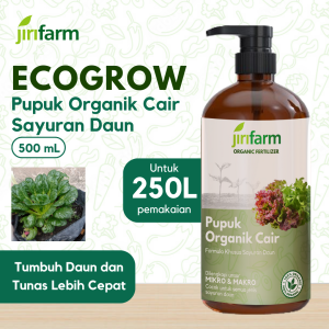 JIRIFARM - Pupuk Organik Cair Ecogrow Tanaman Bunga 500mL POC Kompos Organic Liquid Fertilizer