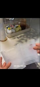 ICHINOVA 10PCS Refrigerator Storage Box Stackable Food Organizer Fruits Vegetables Kitchen Fridge