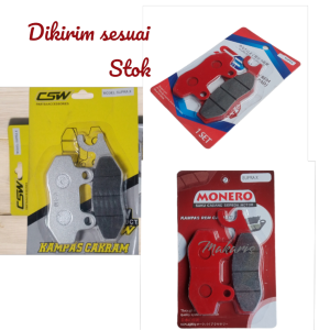 Set 5 pcs Kampas Rem Depan YSP untuk Supra X - Warna Navy Blue