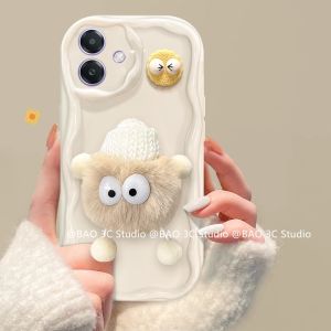 ใหม่ เคส Phone Case Infinix Smart 10 Smart10 InfinixSmart10 แฟชั่นสุดฮิต3D น่ารักตุ๊กตาหมีตัวการ์ตูนป้องกันการตกกันกระแทกสายคล้องแบบมี เคสโทรศัพท์ Cover 2025