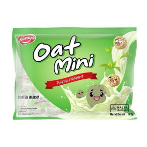Naraya Oat Mini 180gr Oatchoco Oat chocho Dark Chocolate Strawberry White Chocolate Matcha Snack Cemilan Anak Cemilan Diet Oat Crunchy Halal