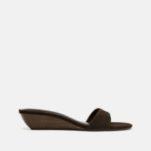 WomenS Wedge-Heel Slip-On Sandals 2026 Summer New Style Outdoor Beach Vacation Chunky Heel Sandals