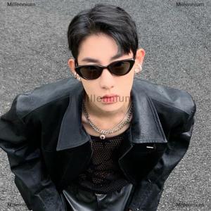 [COD] Millennium Tam giác CAT-Eye Sunglasses đối với phụ nữ màu hồng CAT-Eye Sunglasses HOT GIRL bãi biển Kính du lịch ngoài trời cắm trại