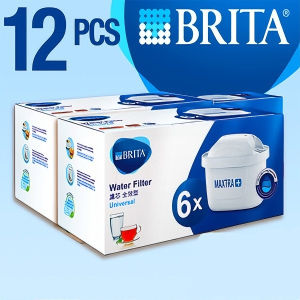 【SG Ready】Home Water Pitcher Filter Brita Maxtra+ 6Pcs/12Pcs Universal Replacement Cartridge Efficient Water Purifier