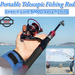 Lightweight and Portable Recreational Fishing Rods Telescopic Fishing Tackle Carbon Fishing Pole