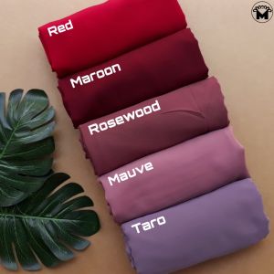 kain wolfis GRADE A 1 METER / halus lembut jatuh cocok untuk baju dan hijab kualitas bagus tebal