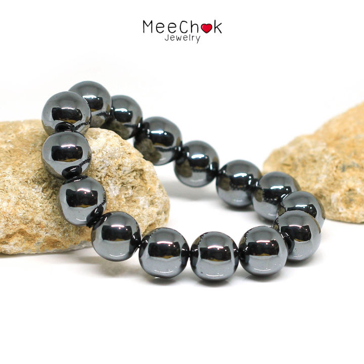 หินเฮมาไทต์ แร่เฮมาไทต์ Hematite 14 มิล แร่ในตระกูลเหล็กไหล หินมงคล หิน ...