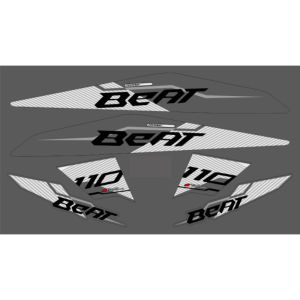 STIKER STRIPING BEAT FI TRANSPARAN MALAYSIAN SIMPEL VARIASI MAXDECAL PREMIUM - SBFI-UV - GSI