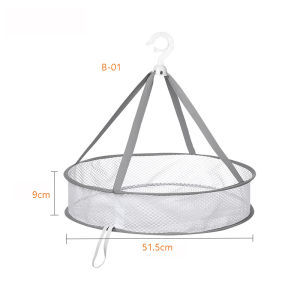 Clothes Drying Basket Drying Racks Hanging Sweater Cardigan Anti-Deformation Windproof Mesh Net Basket Socks Drying Nets