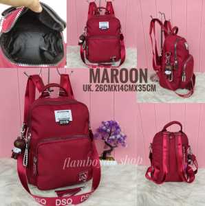 RANSEL WANITA IMPORT DSQI 2IN1 36