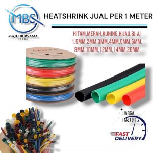 1 METER SIAZ 1.5MM-20MM HEAT SHRINK INSULATION TUBING TUBE WRAP SLEEVE WIRE CABLE