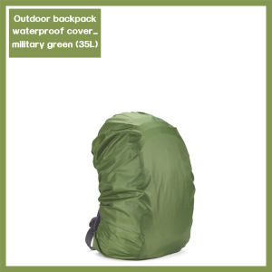 35-80L Backpack Rain Cover Adjustable Portable Camping Hiking Outdoor Mountaineering Bag Schoolbag Rain Cover Waterproof Cover Ultralight