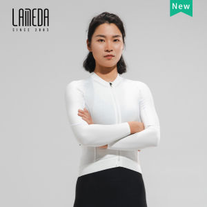LAMEDA Cycling Jersey Women Long Sleeves UPF50+ Sun Protection Breathable High Elastic Spring Summer Professional Bicycle Top Clothing With Pockets MTB Road Bike Apparel