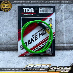 Selang Rem TDR Black Carbon 35 Inch 90 cm Universal Motor ORIGINAL TDR