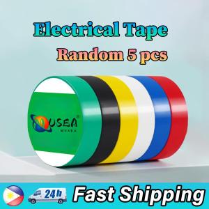 5 pcs Waterproof Flame Retardant Heat Resistant Electrical Tape for Electrician Random Colors