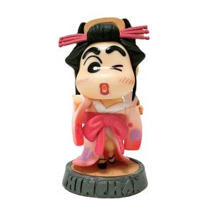 Mô hình nhân vật hành động Crayon Shin Chan Nohara Shinnosuke tượng nhỏ 10cm tượng Tượng Nữ thần Tự do mô hình sưu tầm PVC đồ chơi quà tặng