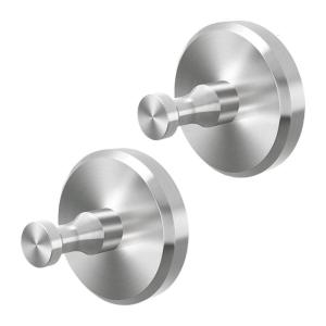 2 Pieces Adhesive Suction Hanging Hook for Convenient Hanging Solution In Any Room of Household Daily Casual Use