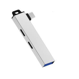 Sleekly USB C HUB Loại C mở rộng Hub với thiết kế lỗ treo cho dễ dàng mang theo và phổ khả năng tương thích