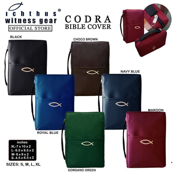 Bible Cover Sturdy and Affordable Bible Cover with Zipper Bible Cover