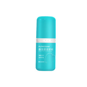 Probiotics Solid Mouthwash Granules To Remove Yellowing And Bad Breath Whitening Fluoride-Free Toothpaste Dating Fresh Breath Cleaning Tablets益生菌洁牙片