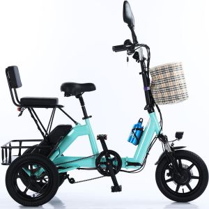 Tricycles For Adults Tricycle Bike 14-inch foldable small lightweight pedal-assisted  kids bikes bike for transportation Tricycle Bike  kids bikes
