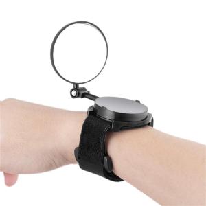 Kaca Spion Sepeda Reflektor Sepeda Spion Tangan Perlengkapan Berkendara Portabel Rotasi 360 Derajat Bahan Akrilik