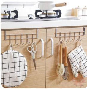 MÓC DÁN ĐỂ ĐỒ SAU CỬA INOX  MÓC TREO ĐỒ QUẦN ÁO TIỆN DỤNG