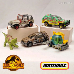 Hot Genuine Hot Wheels Matchbox Jurassic World Dinosaur Transporter Bigfoot Children's Toy