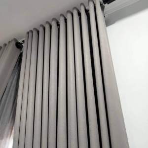 Gorden Kordeng Blackout Tebal Mewah Polos Minimalis Embos Jendela Pintu 12Ring 6Lipatan Murah