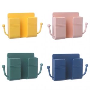 ที่วางโทรศัพท์แบบติดผนัง กล่องเก็บรีโมทติดผนัง วางโทรศัพท์ สําหรับเก็บรีโมตคอนโทรล ใส่รีโมท เก็บโทรศัพท์มือถือ