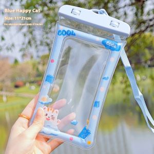 Trường hợp điện thoại chống nước với đệm hơi dày cảm ứng nhạy cảm & chụp ảnh cho các hoạt động du lịch và ngoài trời