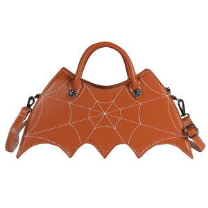 New foreign trade fashion items: European and American style creative humorous and quirky Halloween-themed bat costumes pu Handbag Crossbody Bag