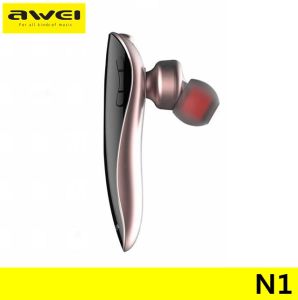 AWEI N1 Intelligent Noise Isolating Reduction Wireless Bluetooth V4.1 Headset Hands-Free with Microphone