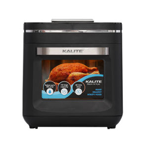 Nồi chiên hơi nước Kalite Steam X công suất 1635W dung tích 15L công nghệ chiên hấp 3 trong 1 9 chế độ lập trình sẵn 4 chế độ điều chỉnh bằng tay tiện lợi bảo hành 24 tháng