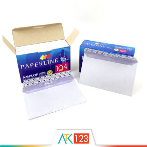 Amplop Putih Paperline 104 PPS Uk. 95 x 152 mm