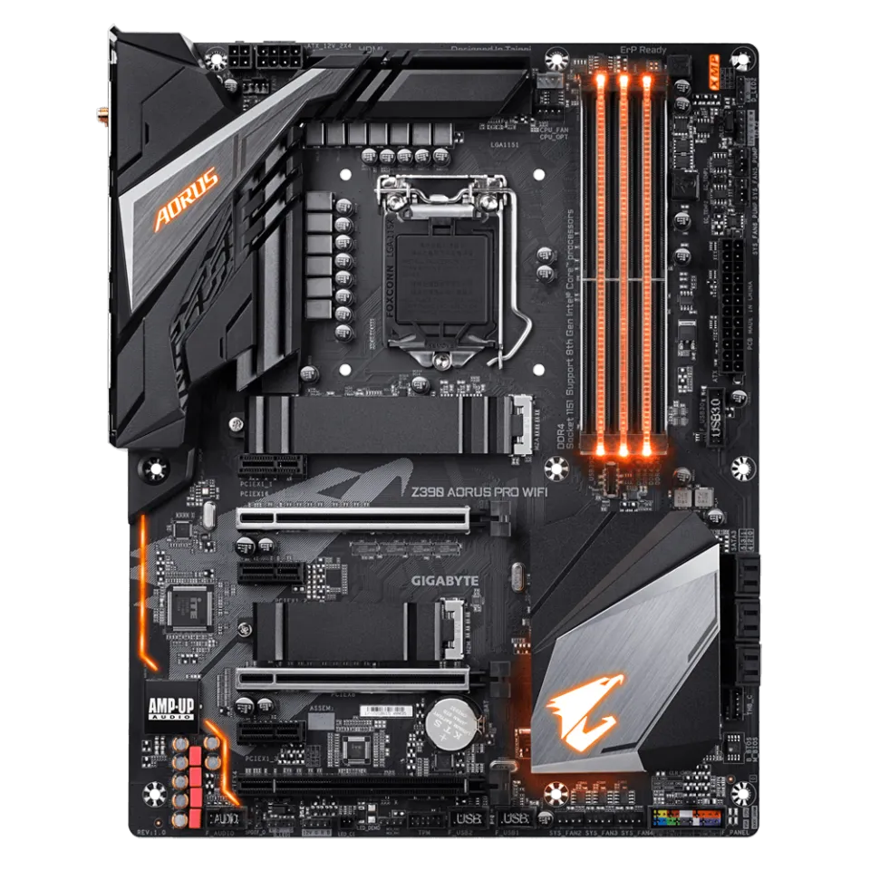 Gigabyte Z390 AORUS PRO Wifi Original Motherboard DDR4 Game board LGA 1151  HDMI 32GB Used