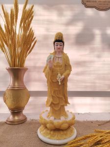 Tượng Phật Bà Quan Âm ngồi 30cm/ đứng 38cm | Tượng Phật Hoa Tiên